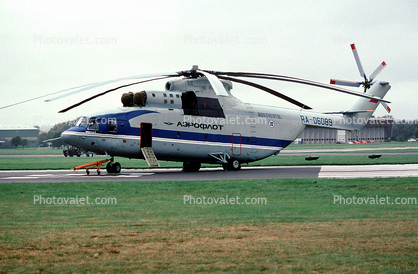 RA-06089, Rostvertol, Mil Mi-26, Russian Heavy lift cargo helicopter