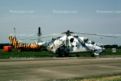 4011, Mil Mi-24, Russian, Attack Helicopter