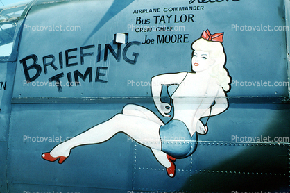 Briefing Time, Nose Art, noseart