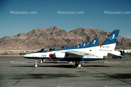 46-5728, 728, Blue Impulse Acrobatic Team, Japanese Air Force