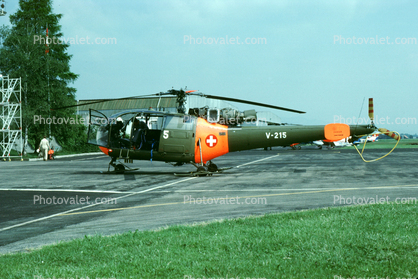 V-215, Aerospatiale SA316B Alouette III, Swiss Air Force