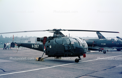 A-267, Aerospatiale SE3160 Alouette III, Koninklijke Luchtmacht, Royal Netherlands Air Force, (RNLAF), Dutch, Holland