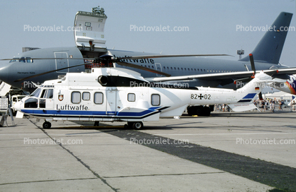 Eurocopter AS-532U2 Cougar, 82+02, Luftwaffe Helicopter, German Air Force, Luftwaffe