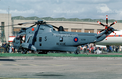 XZ591, Westland Sea King HAR.3, RAF, Royal Air Force, Rescue Helicopter