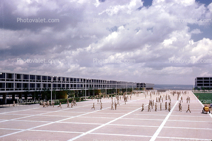 Cadet Wing Formation, United States Air Force Academy, 1961, 1960s