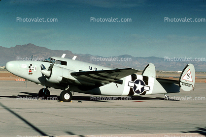 Howard 250, N250JR, Hudson, (converted Lockheed L-18), USN, United States Navy