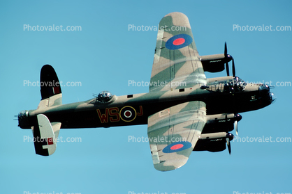 PA474, 1945 Avro 683 Lancaster B1, Royal Air Force, 1940s, milestone of flight