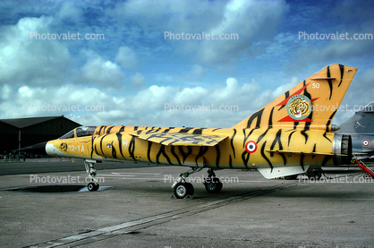 SPA162, Sepecat Jaguar, 12-YA, Tiger Paint