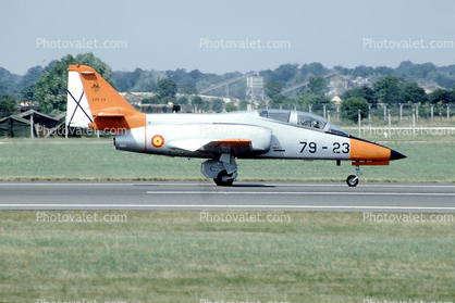79-23, E25-23, ASA C.101 Aviojet trainers, Spanish Air Force, Jet, Spain