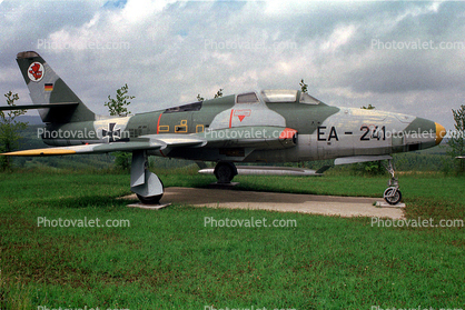 EA+241, EA-241, Republic RF-84F Thunderflash, German Air Force, Luftwaffe, Hermeskeil Flugausstellung