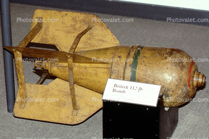 British 112 Pound Bomb