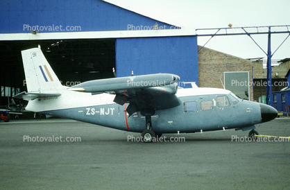 ZS-NJT, Piaggio P.166, Reciprocating Pusher Prop, twin engine pusher prop, aircraft, airplane