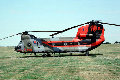 ZD980, Boeing Vertol CH-47C, HC1, RAF