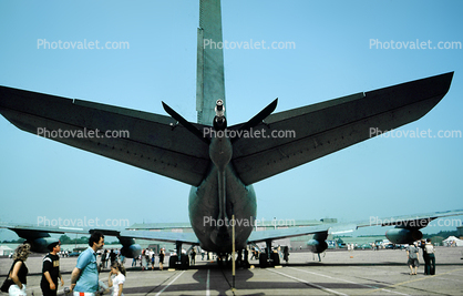 USAFE, tailplane, KC-135 refueling boom, fins