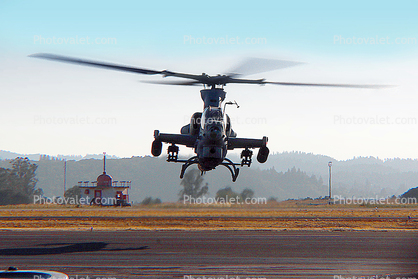 Bell AH-1 Huey Cobra head-on