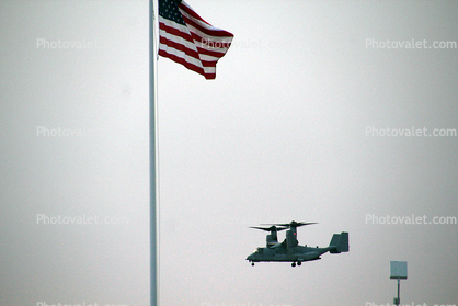 MV-22 Osprey in flight