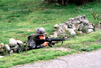 M16 Rifle, Monterey, Operation Kernel Blitz, urban warfare training
