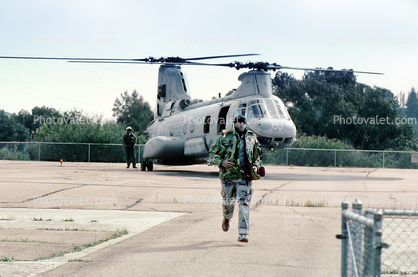 Boeing CH-46 Sea Knight, Operation Kernel Blitz, urban warfare training