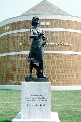 Molly Marine Statute, Marine Corps Base, Quantico, Virginia