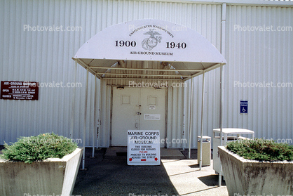 Entrance to Quantico US Marine Corps Museum, Quantico, Virginia