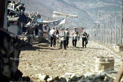 on the March, Korean War