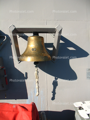 Brass Bell, USS Higgins (DDG-76), guided missile destroyer, Warship