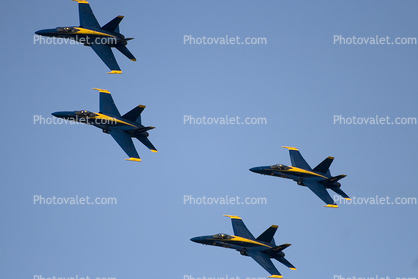 Blue Angels, formation flight