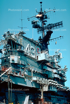 USS Coral Sea, CV-43, USN, United States Navy, Midway-class aircraft carrier, 10 July 1982