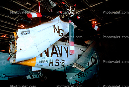 148971, HS-8, 8971, USS Constellation, CV-64, Sikorsky SH-3 Sea King, 22 August 1982