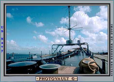 Antenna, USS Missouri BB-63, 21 March 1993