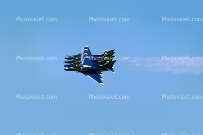 airborne, The Blue Angels, A-4F Skyhawk, Blue Angels, July 1983