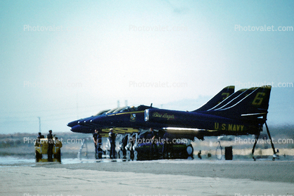 A-4F Skyhawk, The Blue Angels, Number-6, 3 July 1983