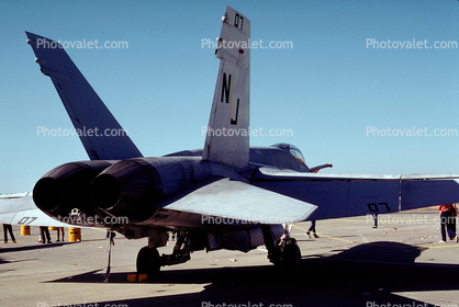 McDonnell Douglas F-18 Hornet, New Jersey ANG, USN, United States Navy