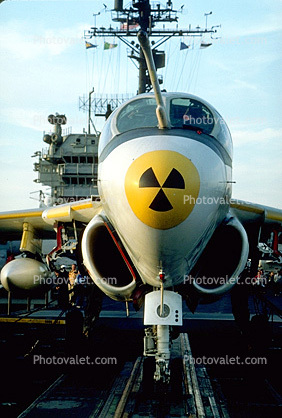 USS Kitty Hawk (CV-63), Grumman A-6, Radiation symbol