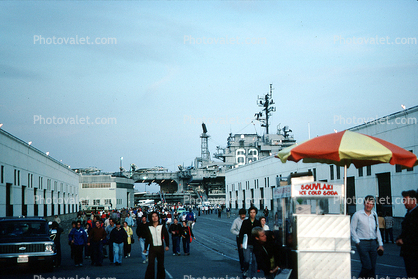 Hot Dog Stand, USS Kitty Hawk (CV-63), USN, United States Navy