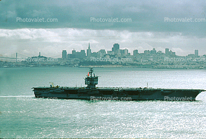 USS Enterprise (CVN-65), March 1984, 1980s