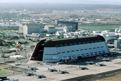 Airship Hangar, NASA Ames Research Center, Moffett Field, Sunnyvale