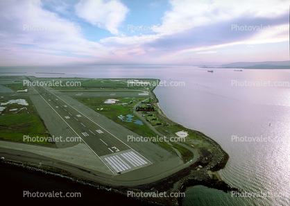 Runways at Alameda NAS, California, Alameda Naval Air Station, NAS, USN