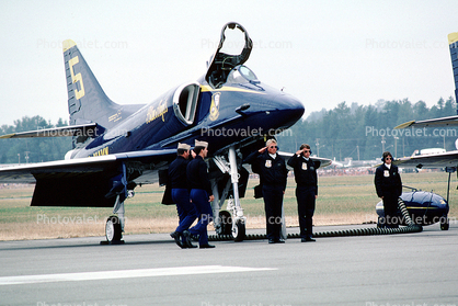 A-4 Skyhawk, Blue Angels, Number-5