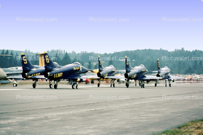 A-4 Skyhawk, Blue Angels, Number-6
