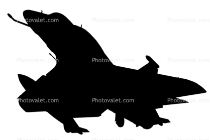 A-4 Skyhawk silhouette, logo, shape