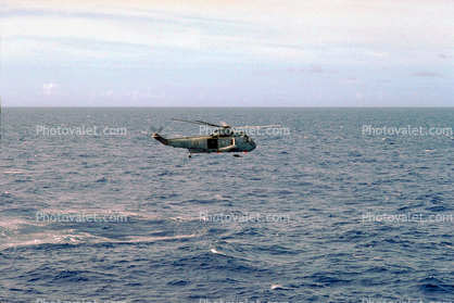 ASW patrol, Sikorsky SH-3 Sea King, Dip Sonar, Pacific Ocean