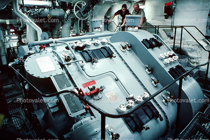 Boiler Room, USS Ranger CVA-61