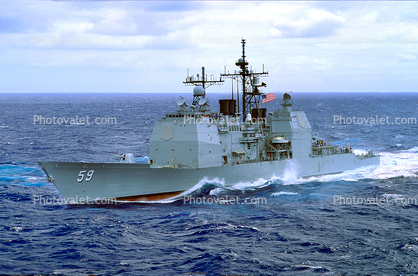 USS Princeton (CG-59), Guided Missile Cruiser, USN