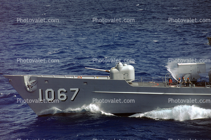Speed, Ships Bow, USS Francis Hammond (DE 1067), June 3 1991