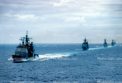 USS Valley Forge (CG-50), Aegis combat system, June 3 1991