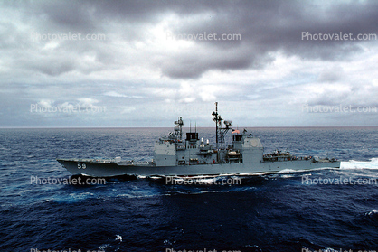 USS Princeton (CG-59), Guided Missile Cruiser, USN, June 3 1991