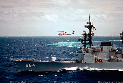Sikorsky SH-60B Seahawk, USS Paul FSaint Foster (DD-964), Spruance-class Destroyer