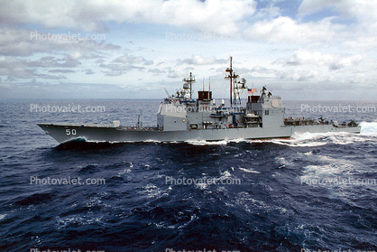 USS Valley Forge (CG-50), Ship, Ticonderoga-class cruiser, Aegis combat system