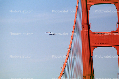 Golden Gate Bridge, McDonnell Douglas F-18 Hornet, Blue Angels